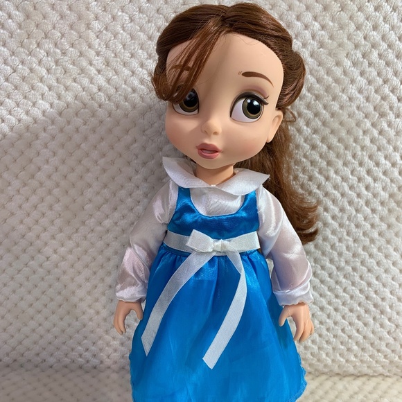 Disney Animators Collection Belle Doll Blue Village Dress 🌹👸🏽 - Picture 4 of 9